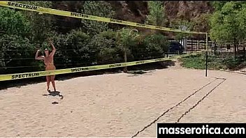 Sensual lesbian massage leads to orgasm 29