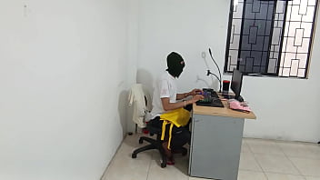 Neighbor gets horny and shows off her ass in front of the camera