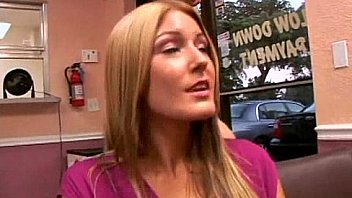 Desperate teen naked in public and fucks to pay rent 17