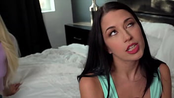 Alex coal and lilly bell in a bedroom enacting sexual acts