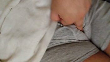 Fingering myself for my step brother