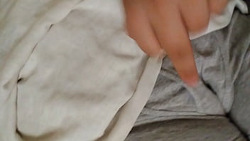 Fingering myself for my step brother