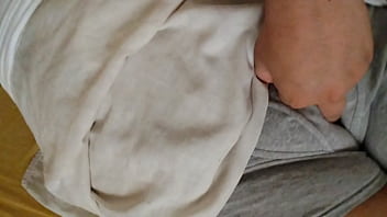 Fingering myself for my step brother