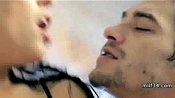 Amateur milf hottie getting a hard dong