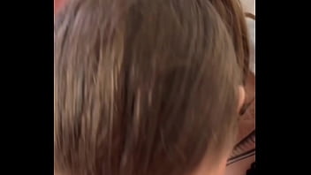 Double blowjob turns dirty with rimjob teen milf cum swap big tits blonde brunette pov threesome