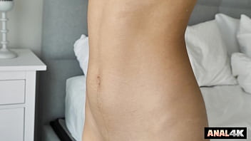 Hazel heart gets a creamy mess in her asshole