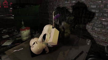 Black guy gets white snowbunny to fuck him at club alleyway Black guy gets white snowbunny to fuck him at club alleyway
