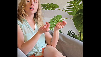 Your girlfriend alice klay wanna cheer you up with her masturbation video