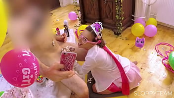 Cum Shot Mixed With Whipped Cream Food Fetish thumbnail