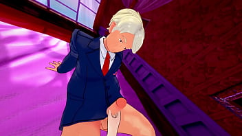 Kobeni from chainsaw man has actual sex