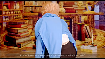 Sypha belnades gets fucked by the speakers