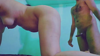 Bouncing tits indian hot girl fucked hard in doggy style