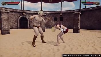 Johnny walker vs eleonore nf3d mma mixed combat maledom battle