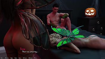 Being a dik #123 hot brunette sucks all my cum out after i creampie in her girlfriends pussy