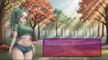 A long hike with a cute girl A long hike with a cute girl