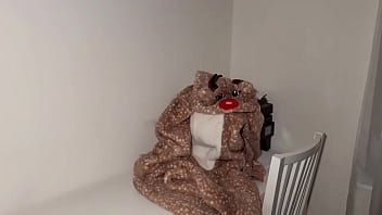 Xmas vid available on this naughty elf interrupted mr and mss santa while they were about to hap