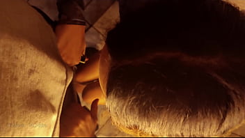 Boquete gostoso com com chuva dourada e gozada na cara