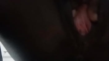 Horny slim girl cums on camera