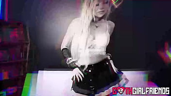 Blonde goth blake blossom receives unstoppable fuck after teasing