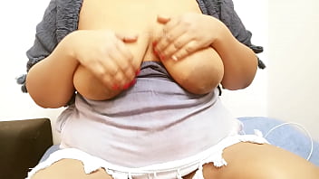 Asian natural boobs lady