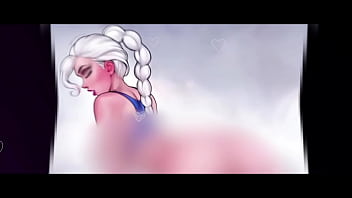 Train your ass with elsa videogame Train your ass with elsa videogame