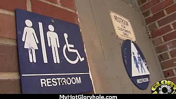 Cute ebony gives a mean blowjob 24