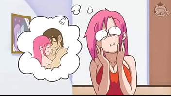 Peliroja sale con musculos