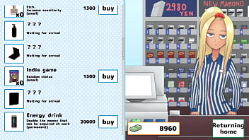 A girl running away from home game with megu ep 1