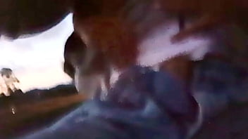 Resolvi bater uma para o gostoso voltando da praia quase nos pegaram