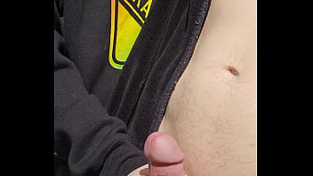 Outdoors reach around and fingering