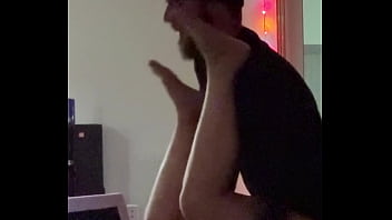 Wife fucked hard the couch