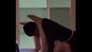 Wife fucked hard the couch