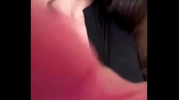 My stepmom shows her milky boobs and fucks her pussy with her fingers