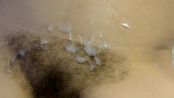 At the motel we masturbate with my boss huge cumshot in my pussy real cuckold husband