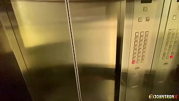 Johntronx horny asian girl gets fucked standing up from behind