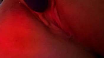 Pixie cumming from a vibrator