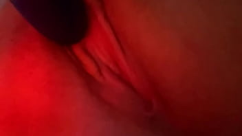 Pixie cumming from a vibrator