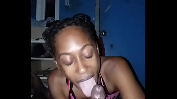 Jazzy loves to suck on me