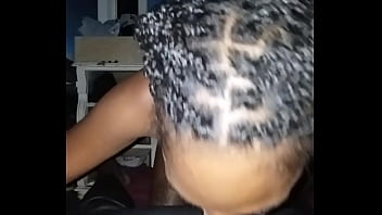 Jazzy loves to suck on me