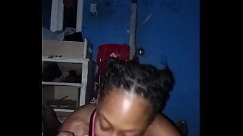 Jazzy loves to suck on me