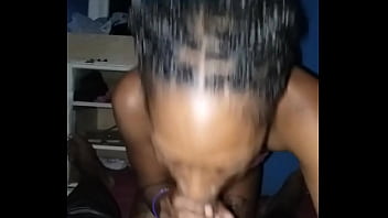 Jazzy loves to suck on me