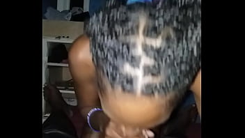 Jazzy loves to suck on me