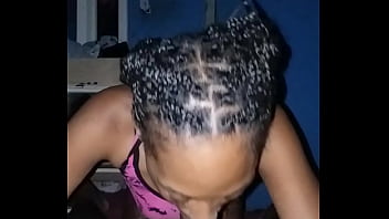 Jazzy loves to suck on me