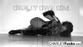 Busty babe gets wild