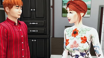 Free mature woman catches her stepson masturbating in his room and offers to help him by having sex with him