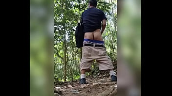 Me mostrando no parque