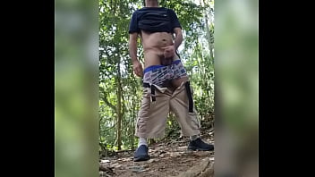 Me mostrando no parque