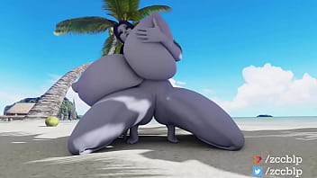 Widow's beach boob grow