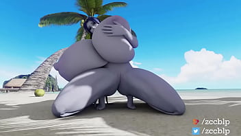 Widow's beach boob grow