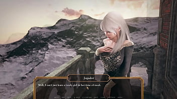 She took me to see the view of the castle and i couldn't contain my excitement